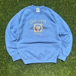 Vintage Blue Grand Canyon Arizona North Rim Indie Vacation Streetwear loungewear